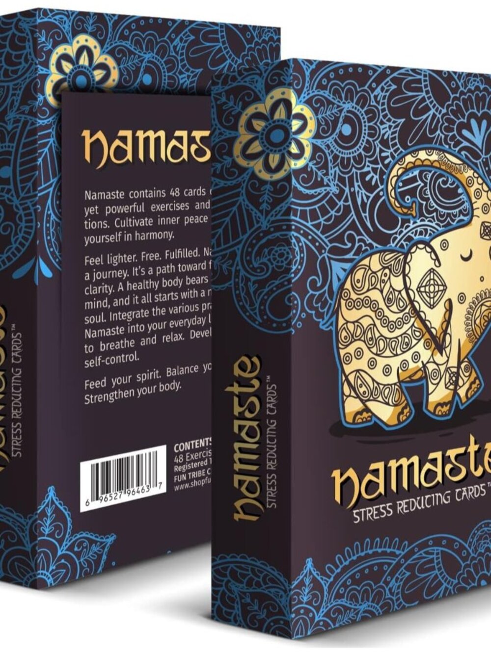 Namaste Mindfulness Cards - Stress & Anxiety Relief, Meditation Cards - Self Car
